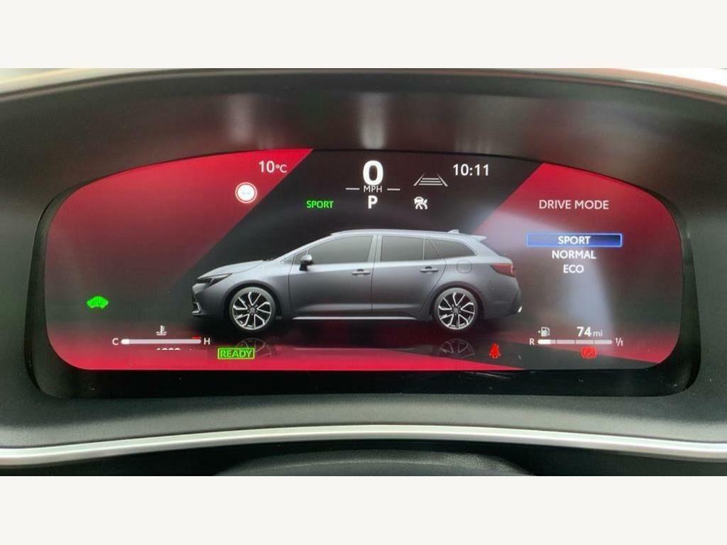 Toyota Corolla 2.0 Vvt-h Gr Sport Cvt Euro 6 Ss FD74OOJ Grey #3
