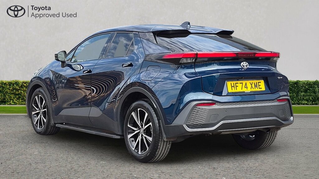 Toyota C-Hr 1.8 Vvt-h Design Cvt Euro 6 Ss HF74XME Blue #4
