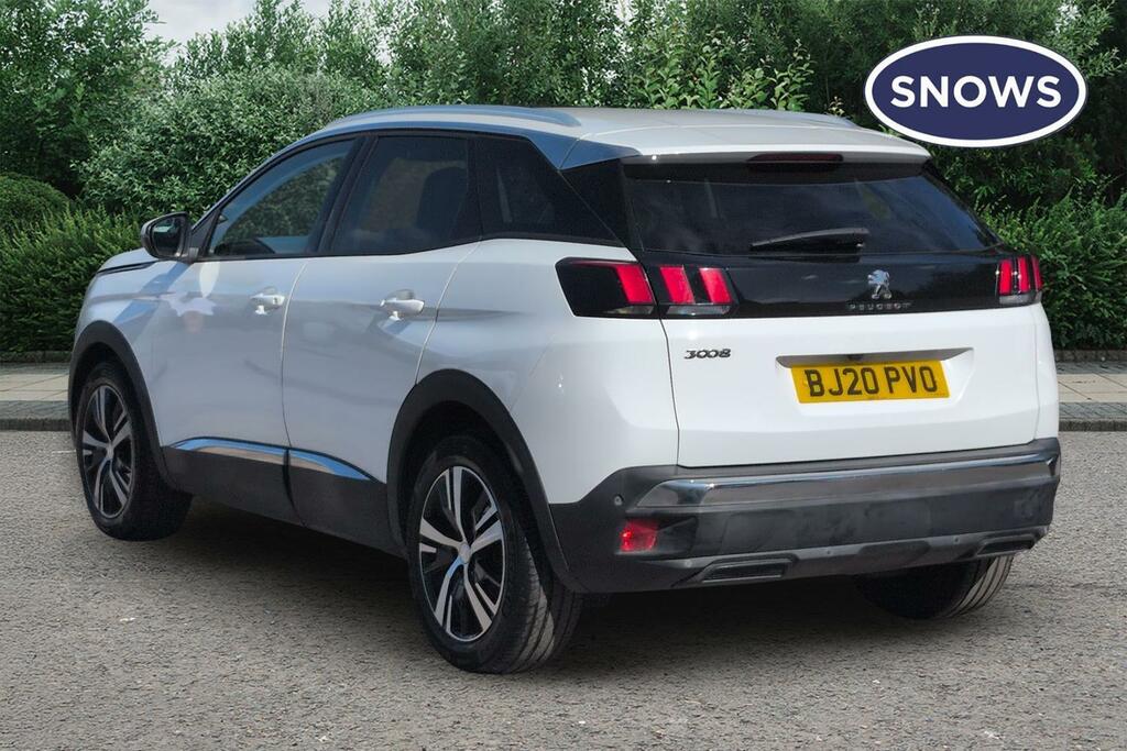 Peugeot 3008 1.2 Puretech Allure Eat Euro 6 Ss BJ20PVO White #3