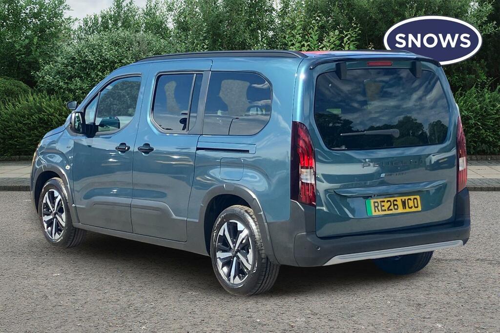 Peugeot e-Rifter 52Kwh Gt Long Mpv 7.4Kw Charger RE26WCO Blue #3