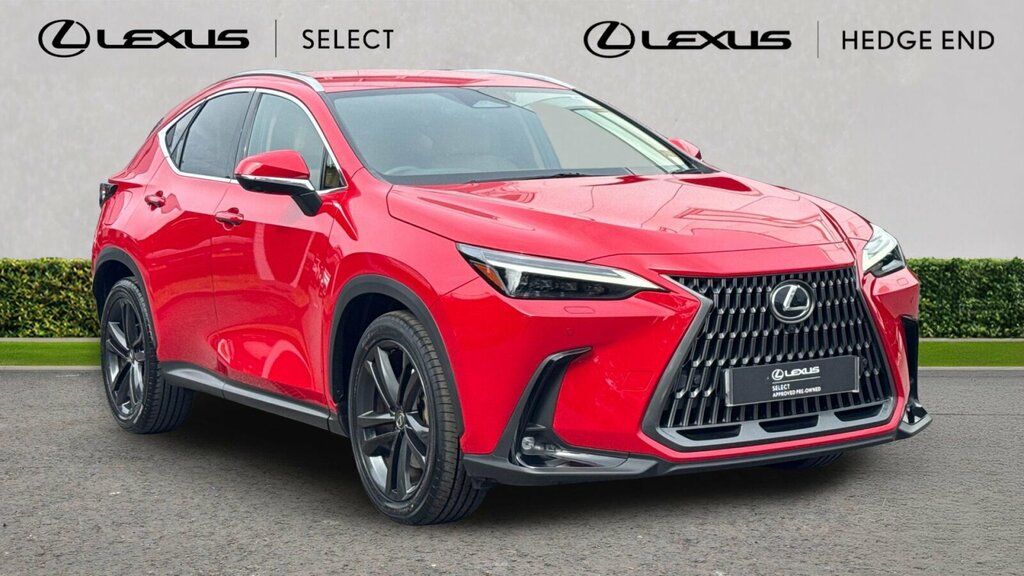 Lexus NX 2.5 450H 18.1Kwh Premium Plus Suv Plug Red