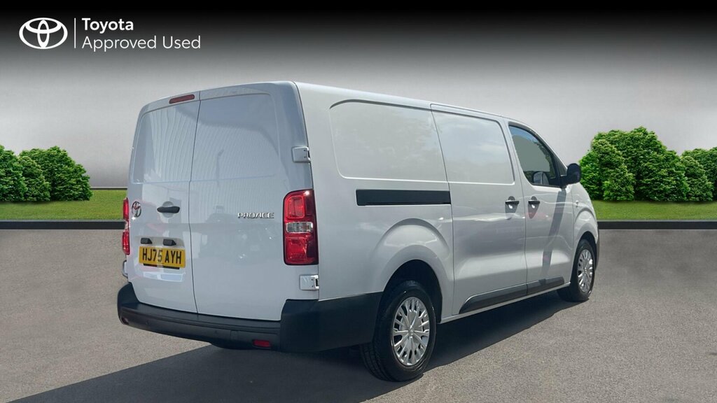 Toyota PROACE 2.0D Icon Long Panel Van Lwb Euro 6 6Dr HJ75AYH White #2