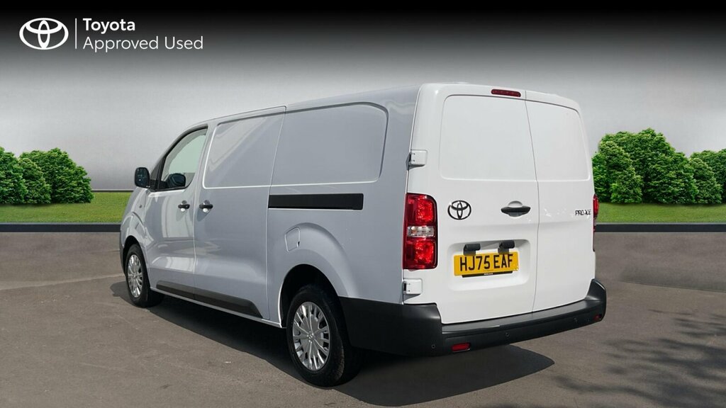 Toyota PROACE 2.0D Icon Long Panel Van Lwb Euro 6 6Dr White #4