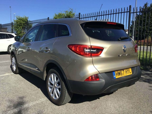 Renault Kadjar 2017 1.5 Dci Dynamique Nav Suv E HW67HYL Brown #4