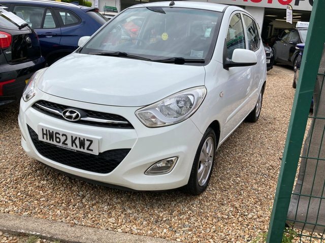 Hyundai I10 2012 1.2 Active Hatchback Euro 5 HW62KWZ White #3