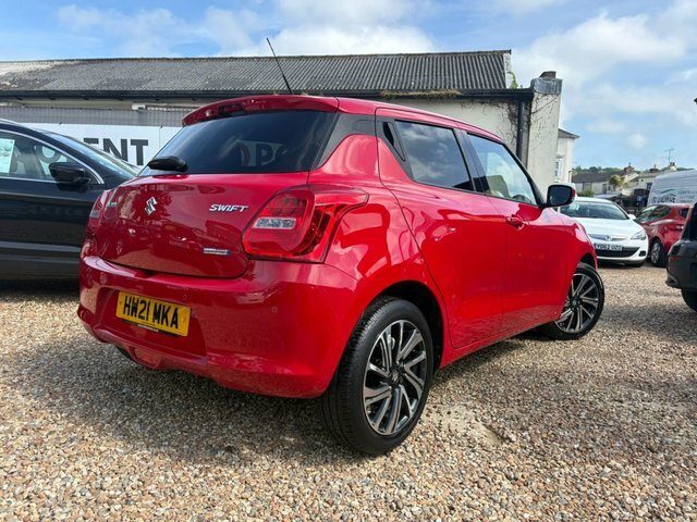 Suzuki Swift 2021 1.2 Dualjet Mhev Sz5 Hatchback Hyb Red #4