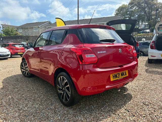 Suzuki Swift 2021 1.2 Dualjet Mhev Sz5 Hatchback Hyb Red #2
