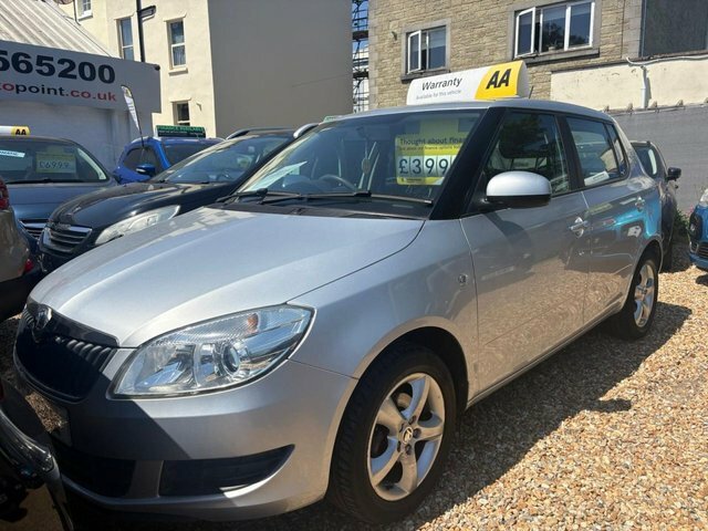 Skoda Fabia 2013 1.2 Se Hatchback Euro 5 69 HW13GLZ Silver #2