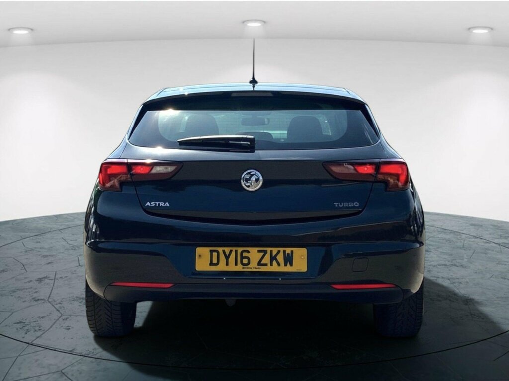 Vauxhall Astra 1.4I Turbo Design Euro 6 Ss DY16ZKW Black #3