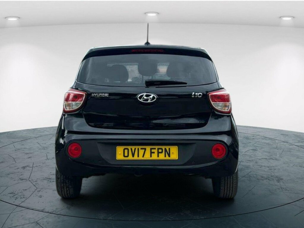 Hyundai I10 1.2 Premium Se Euro 6 OV17FPN Black #4