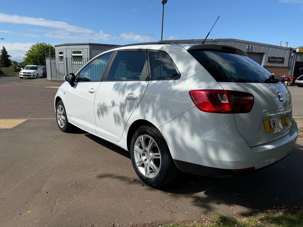 Seat Ibiza Estate White #3