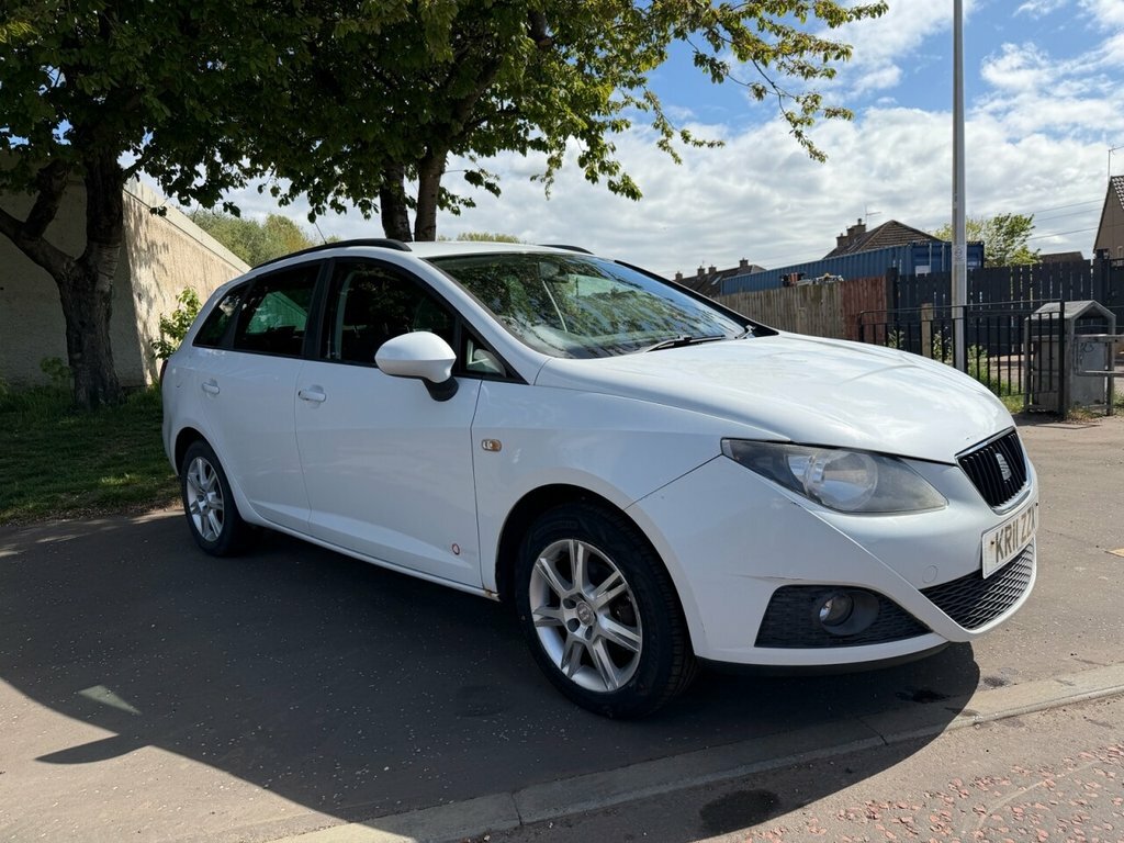 Seat Ibiza Estate White #2