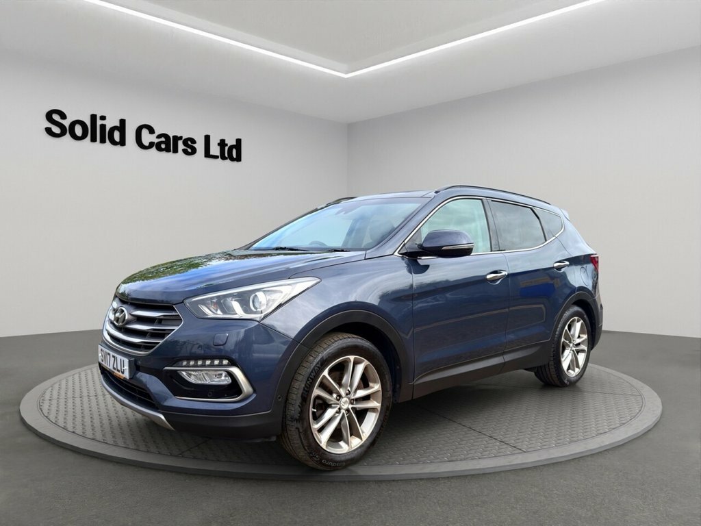 Hyundai Santa Fe Suv Blue