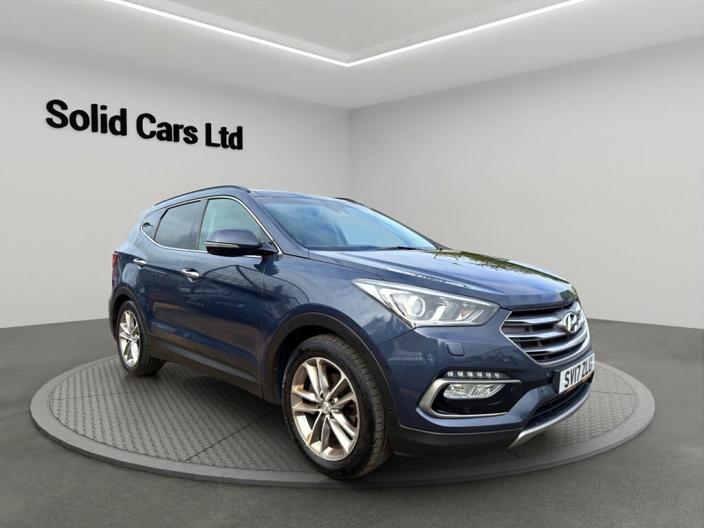 Hyundai Santa Fe Suv SV17ZLU Blue #4