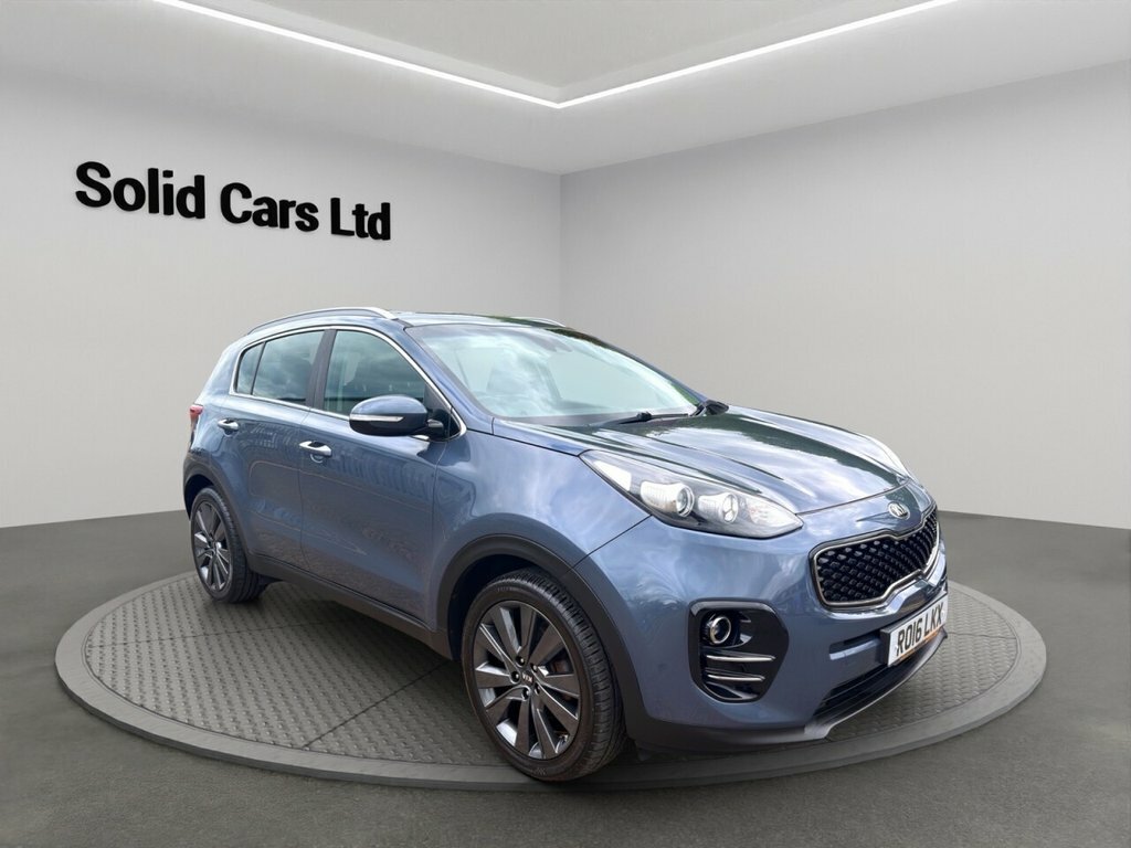 Kia Sportage Suv RO16LKX Blue #4