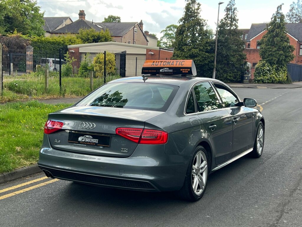 Audi A4 2.0 Tdi S Line S Tronic Quattro Euro 5 Ss WR64ZRF Grey #6