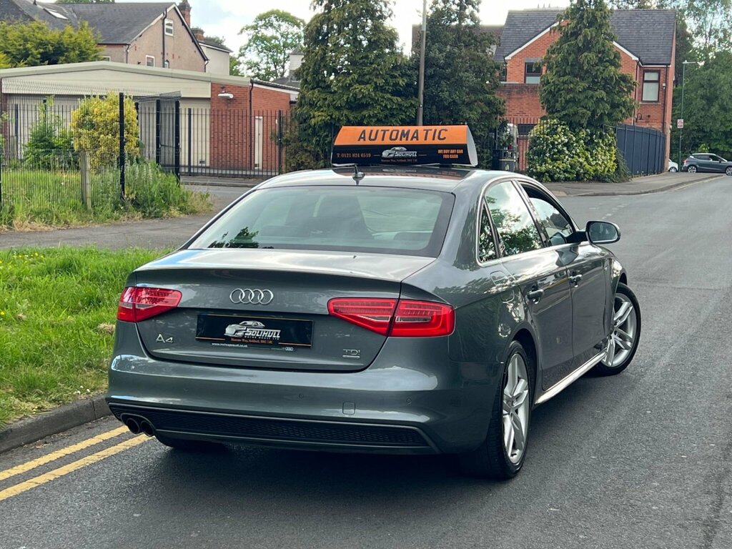 Audi A4 2.0 Tdi S Line S Tronic Quattro Euro 5 Ss WR64ZRF Grey #2