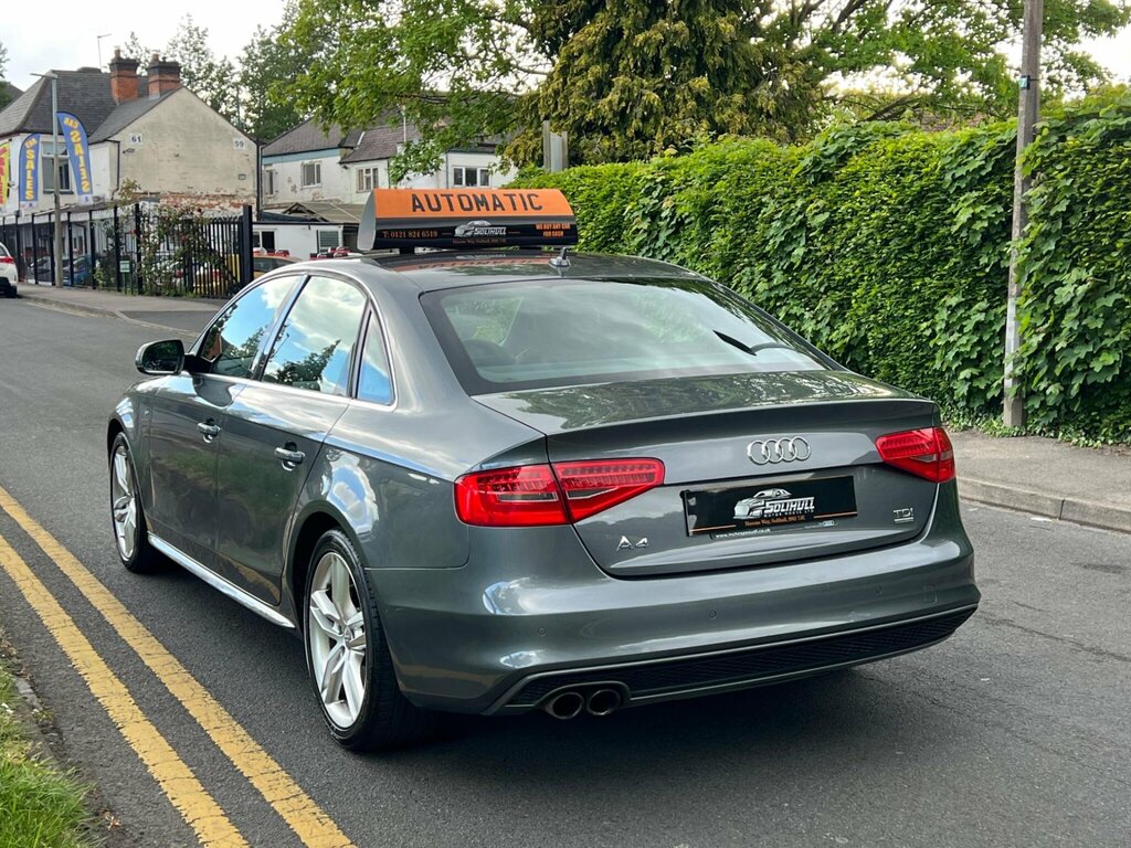 Audi A4 2.0 Tdi S Line S Tronic Quattro Euro 5 Ss WR64ZRF Grey #5