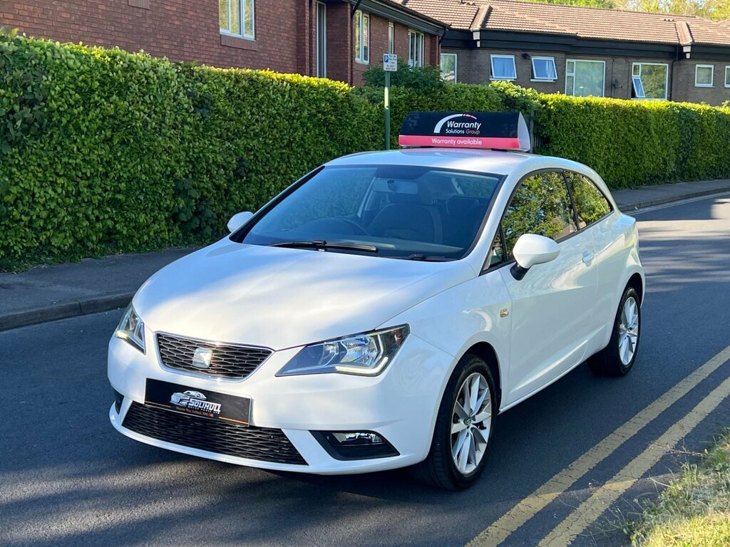 Seat Ibiza 1.0 Vista Sport Coupe Euro 6 YK16DDL White #4