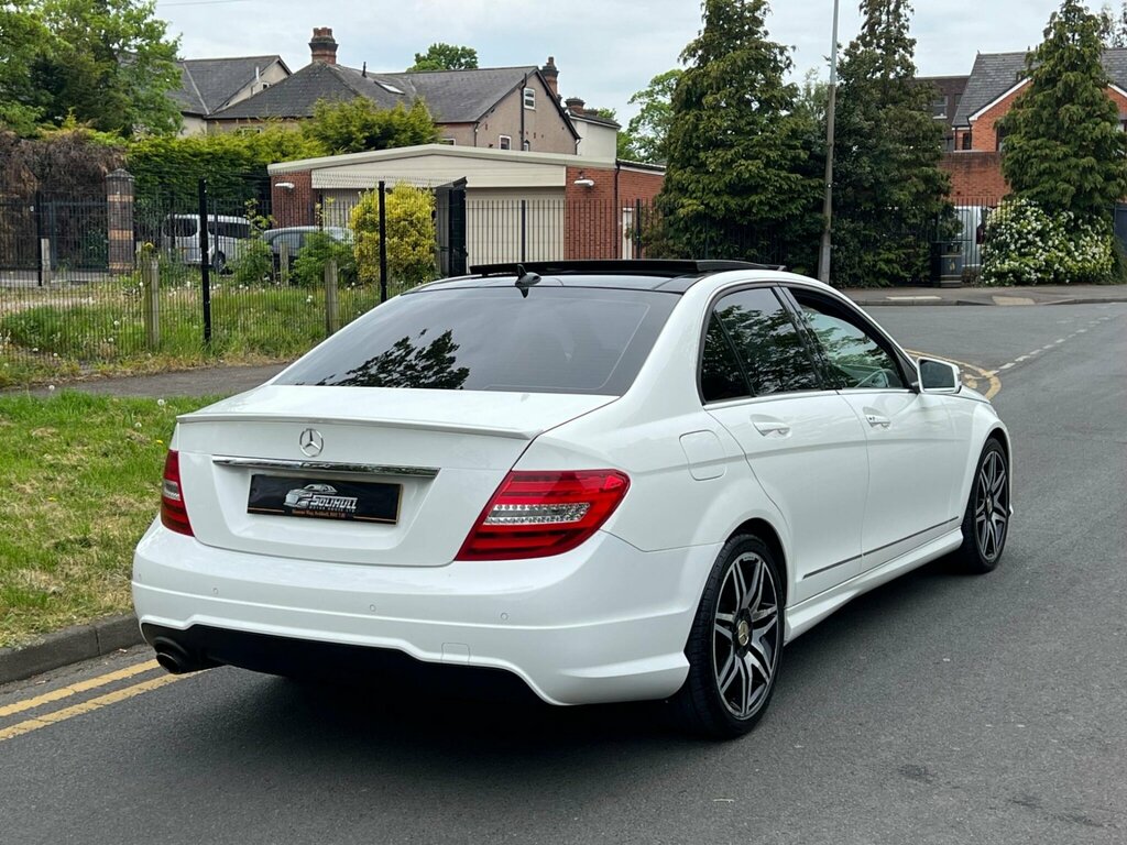 Mercedes-Benz C Class 2.1 C220 Cdi Blueefficiency Amg Sport Plus G-troni LO13AHV White #6