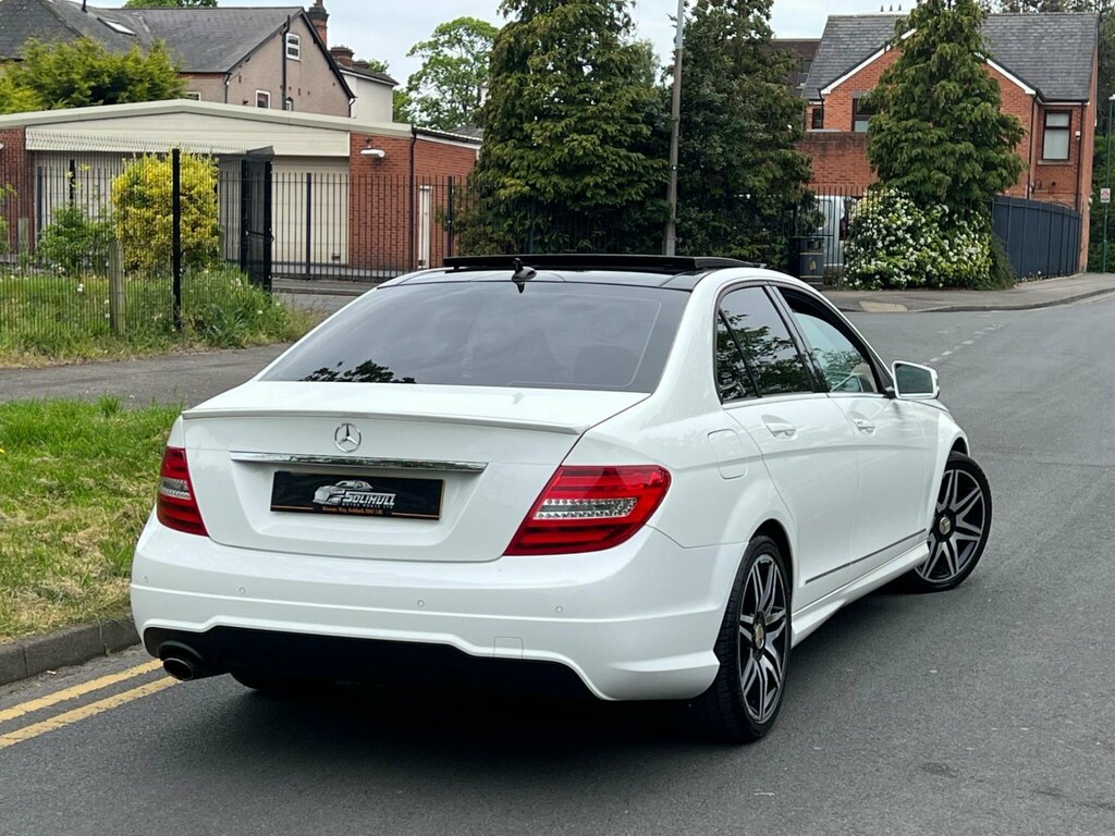 Mercedes-Benz C Class 2.1 C220 Cdi Blueefficiency Amg Sport Plus G-troni LO13AHV White #2