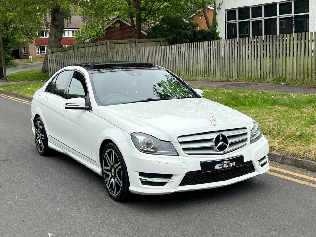 Mercedes-Benz C Class 2.1 C220 Cdi Blueefficiency Amg Sport Plus G-troni LO13AHV White #3