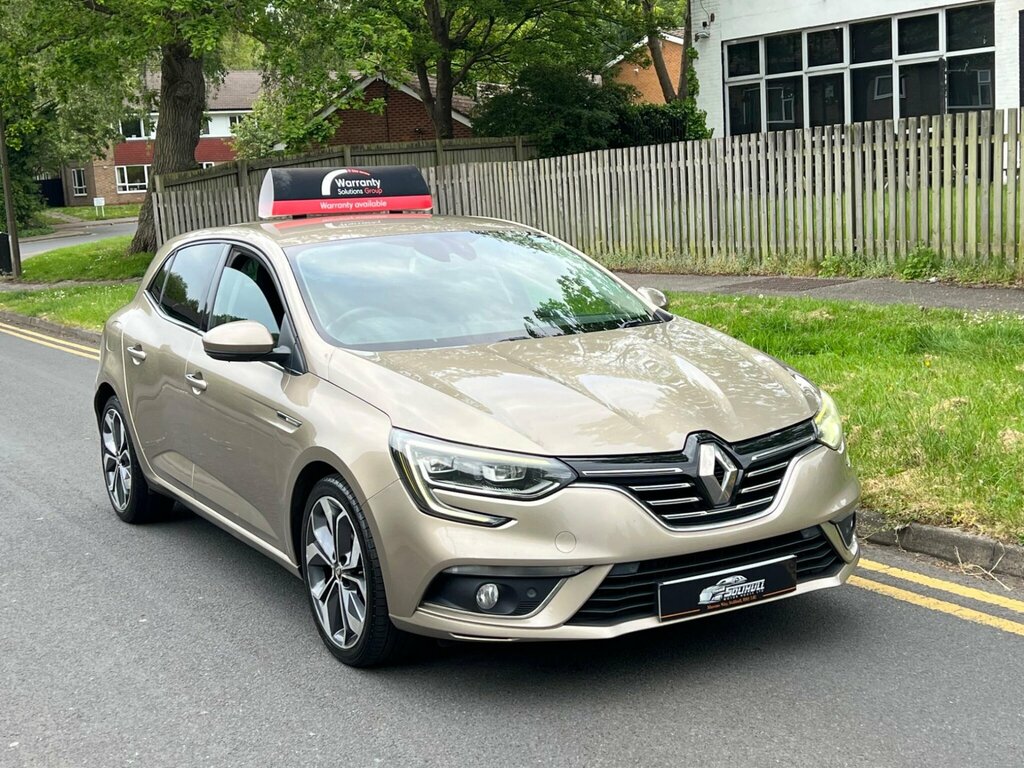 Renault Megane 1.5 Dci Signature Nav Euro 6 Ss AU66ORJ Beige #3
