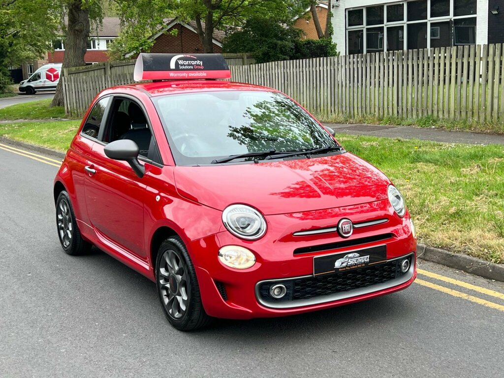 Fiat 500 1.2 S Euro 6 Ss SA66JZF Red #3