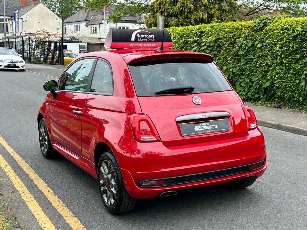 Fiat 500 1.2 S Euro 6 Ss SA66JZF Red #5