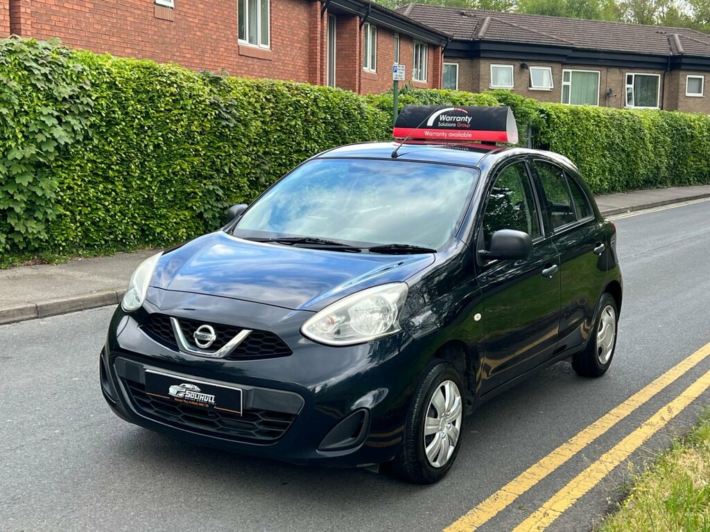 Nissan Micra 1.2 Visia Euro 5 SG63EPJ Black #4