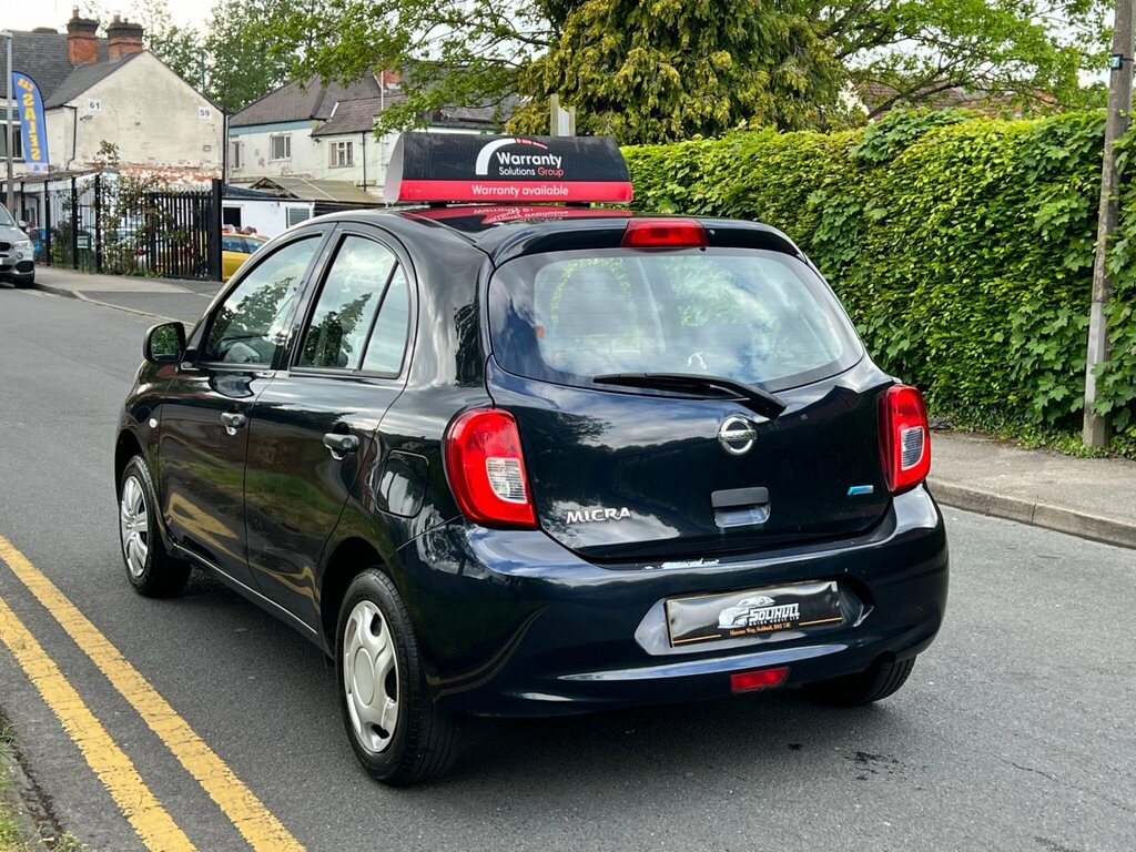 Nissan Micra 1.2 Visia Euro 5 SG63EPJ Black #5