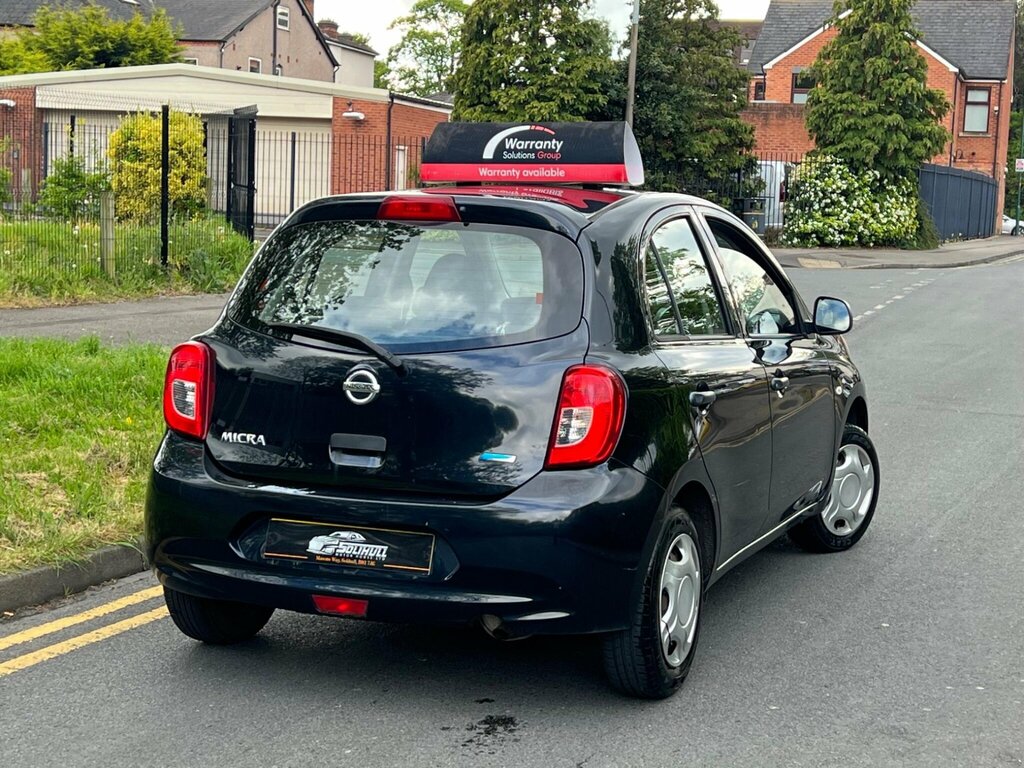 Nissan Micra 1.2 Visia Euro 5 SG63EPJ Black #2