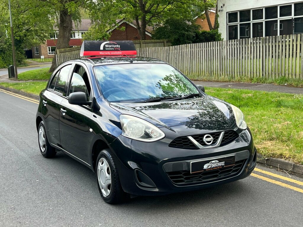 Nissan Micra 1.2 Visia Euro 5 SG63EPJ Black #3