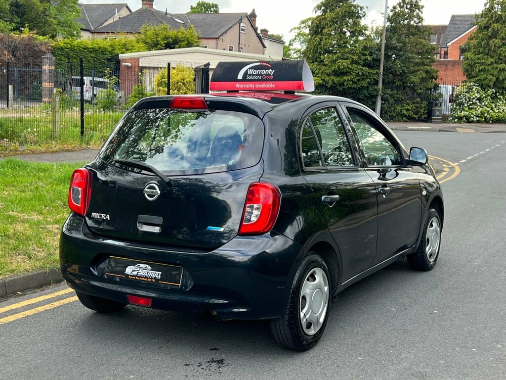 Nissan Micra 1.2 Visia Euro 5 SG63EPJ Black #6