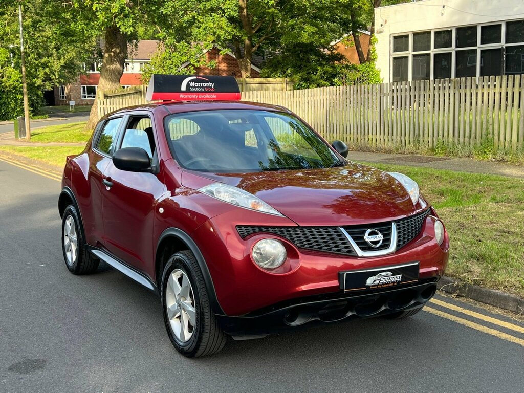Nissan Juke 1.6 Visia Euro 5 Red #3