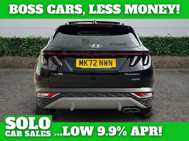 Hyundai Tucson 1.6 H T-gdi Ultimate Suv Hybrid Eu MK72NWN Black #4