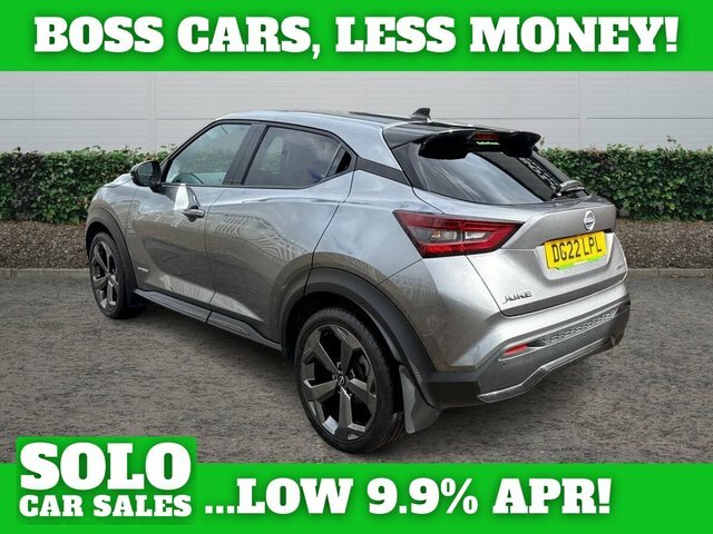 Nissan Juke 1.6 Tekna Suv Hybrid Euro 6 143 P DG22LPL Grey #6