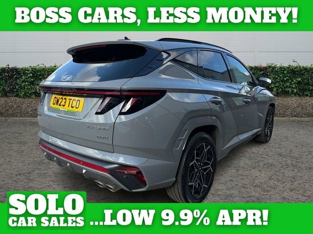 Hyundai Tucson 1.6 H T-gdi N Line S Suv Hybrid Eu OW23TCO Grey #3