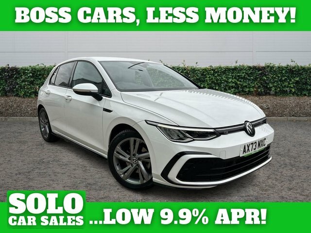 Volkswagen Golf 1.5 Tsi R-line Hatchback Euro 6 White