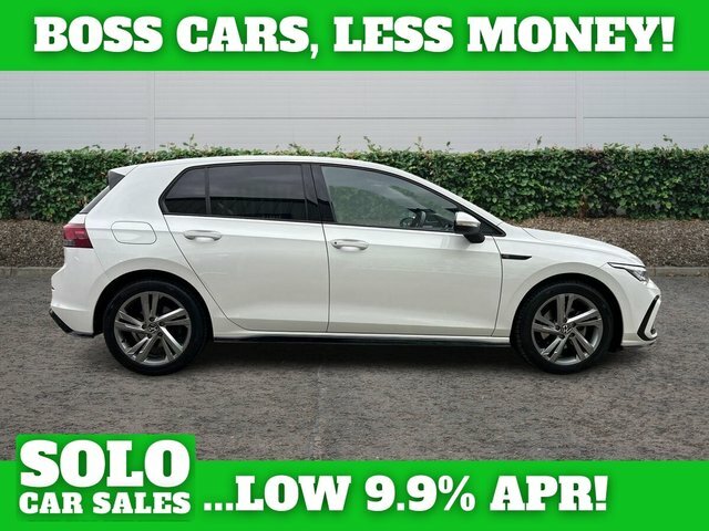 Volkswagen Golf 1.5 Tsi R-line Hatchback Euro 6 AX73MXC White #2