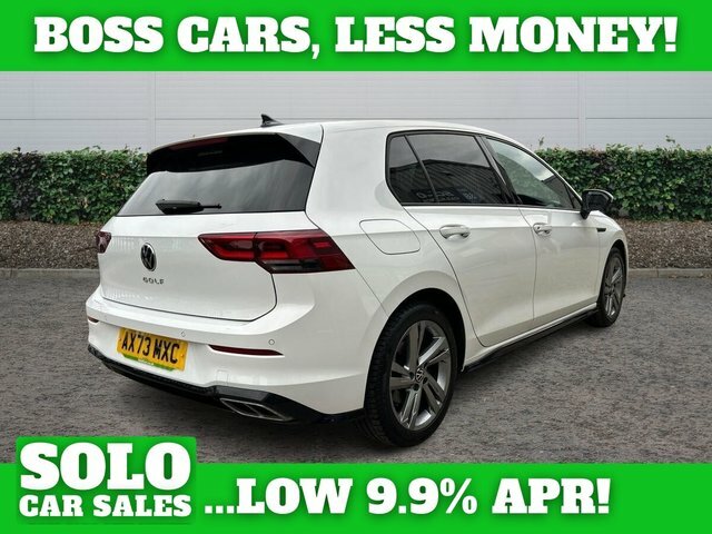 Volkswagen Golf 1.5 Tsi R-line Hatchback Euro 6 AX73MXC White #3