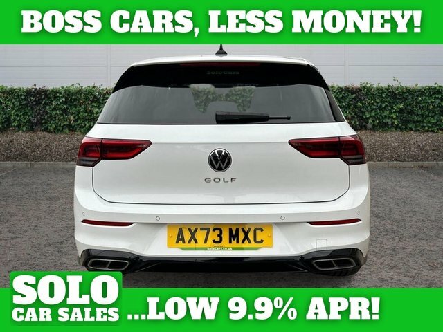 Volkswagen Golf 1.5 Tsi R-line Hatchback Euro 6 AX73MXC White #4