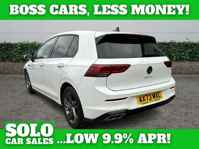 Volkswagen Golf 1.5 Tsi R-line Hatchback Euro 6 AX73MXC White #6