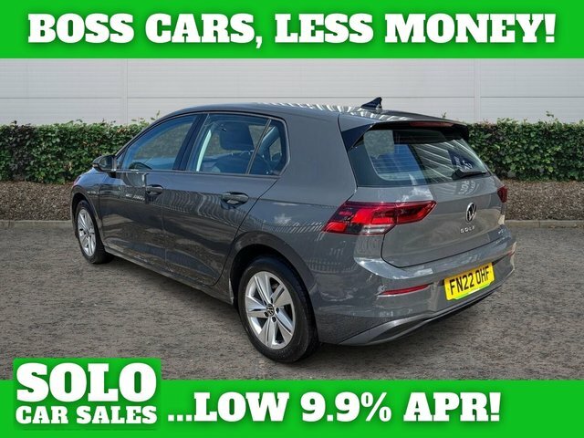 Volkswagen Golf 1.5 Etsi Mhev Life Hatchback Hybrid Dsg FN22OHF Grey #4