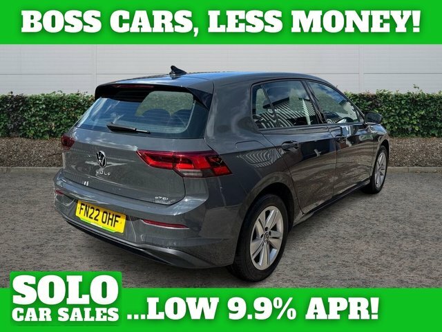Volkswagen Golf 1.5 Etsi Mhev Life Hatchback Hybrid Dsg FN22OHF Grey #2