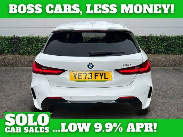 BMW 1 Series 1.5 118I M Sport Lcp Hatchback YE73FYL White #4