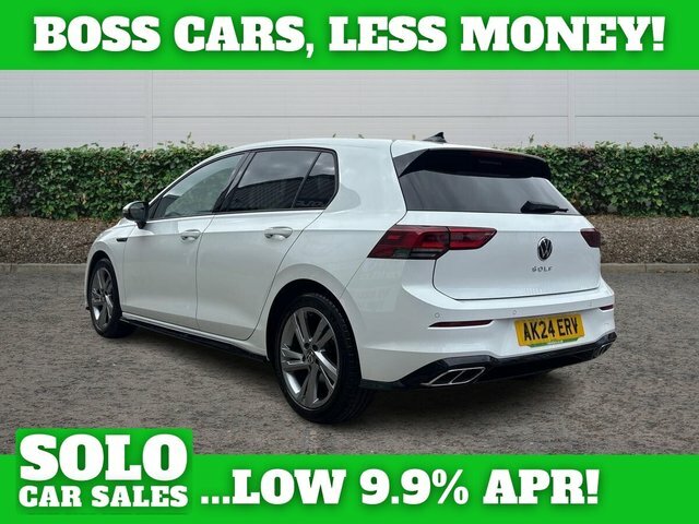 Volkswagen Golf 1.5 Tsi R-line Hatchback Euro 6 AK24ERV White #6