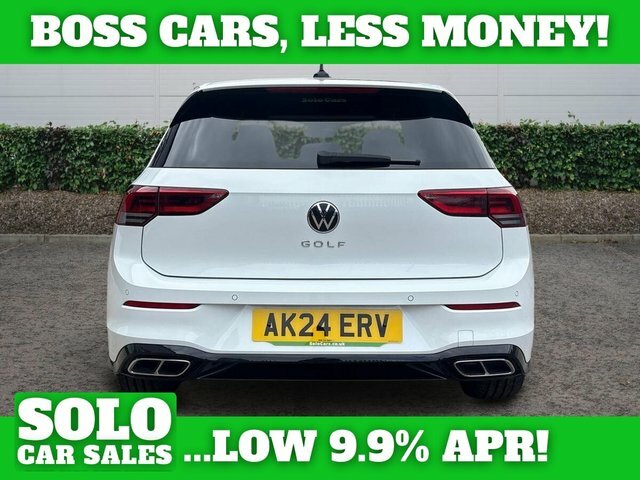 Volkswagen Golf 1.5 Tsi R-line Hatchback Euro 6 AK24ERV White #4