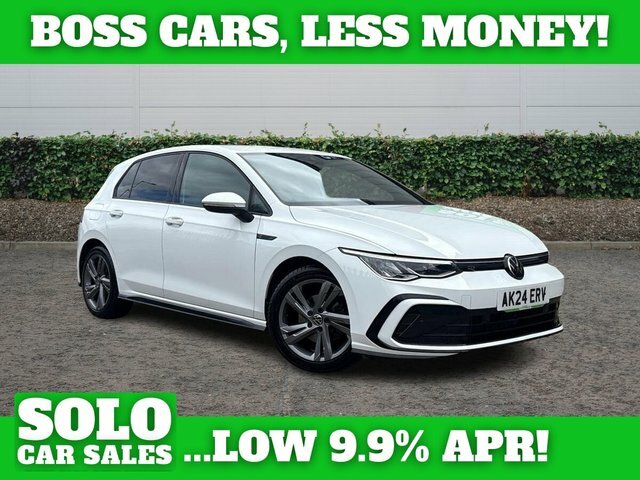 Volkswagen Golf 1.5 Tsi R-line Hatchback Euro 6 White