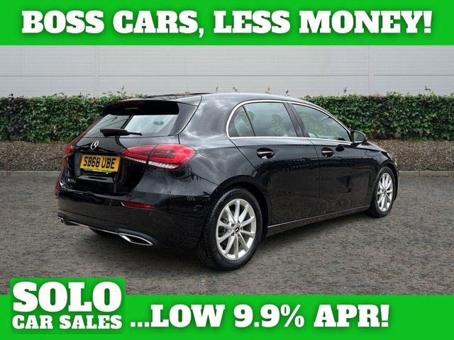 Mercedes-Benz A Class 1.5 A180d Sport Executive Hatchback 7 SB68UBE Black #3